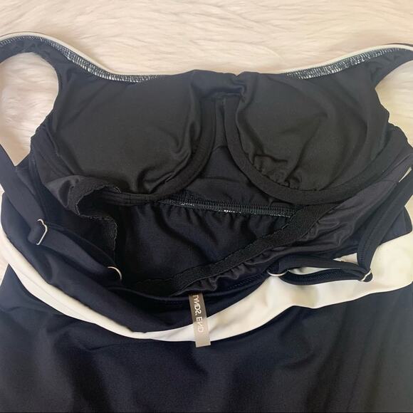 Lands’ End Dresskini Long Dress Swimsuit Size 6 N0269 - Picture 4 of 6